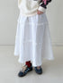 ワンポイントフリルスウェットスカート | SL2243690 | ホワイト