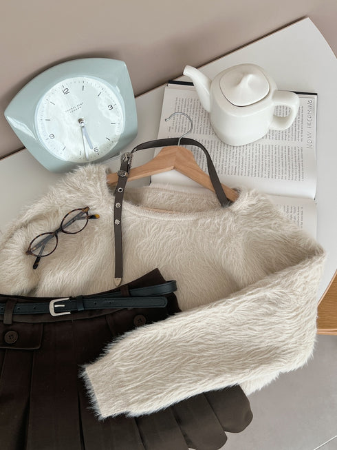 ストラップヴィンテージシャギーニット | SL2244658 | ブラウン