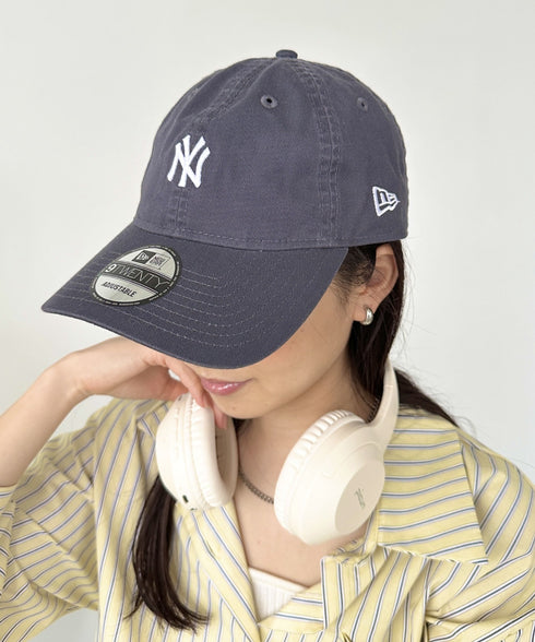 【NEW ERA】ニューエラ キャップ 9TWENTY MLB NY YANKEES MINI LOGO CAP ニューヨークヤンキース 帽子 | 5192005 | チャコールグレー