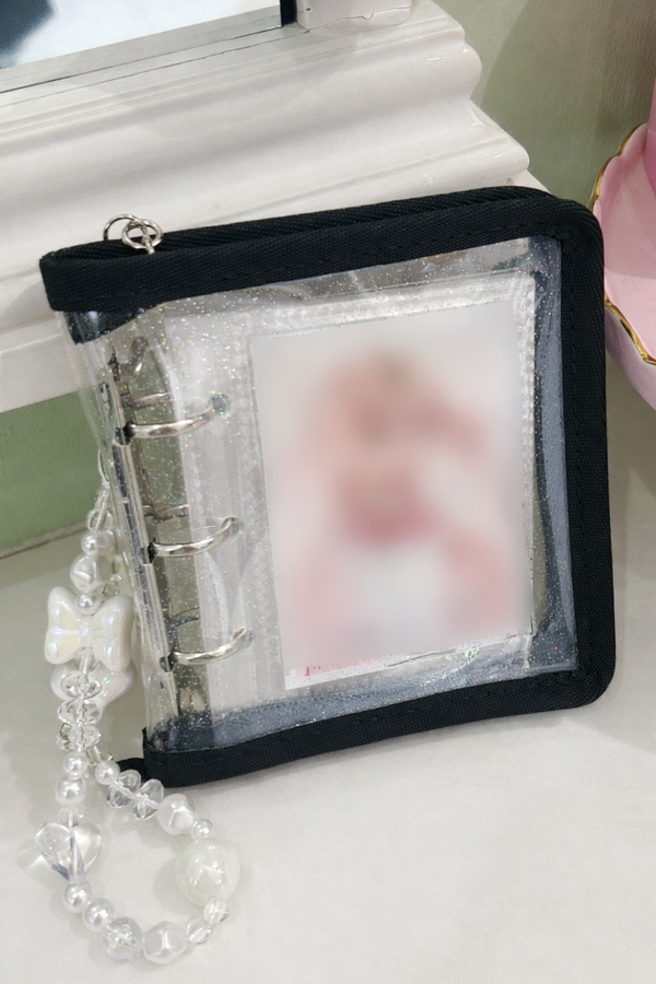 6色クリアラメカードホルダー(A8) | WO4241609 | ブラック