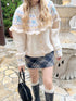 lovely ribbon frill cardigan | SL2243639 | アイボリー