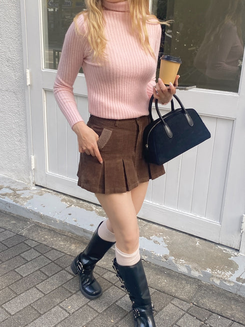 アイスカラータートルネックニット | SL2244645 | ピンク