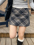 チェック台形スカート | SL2243623 | ネイビー