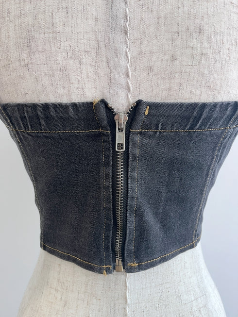 デニムビスチェ | GR2242502 | ブラック