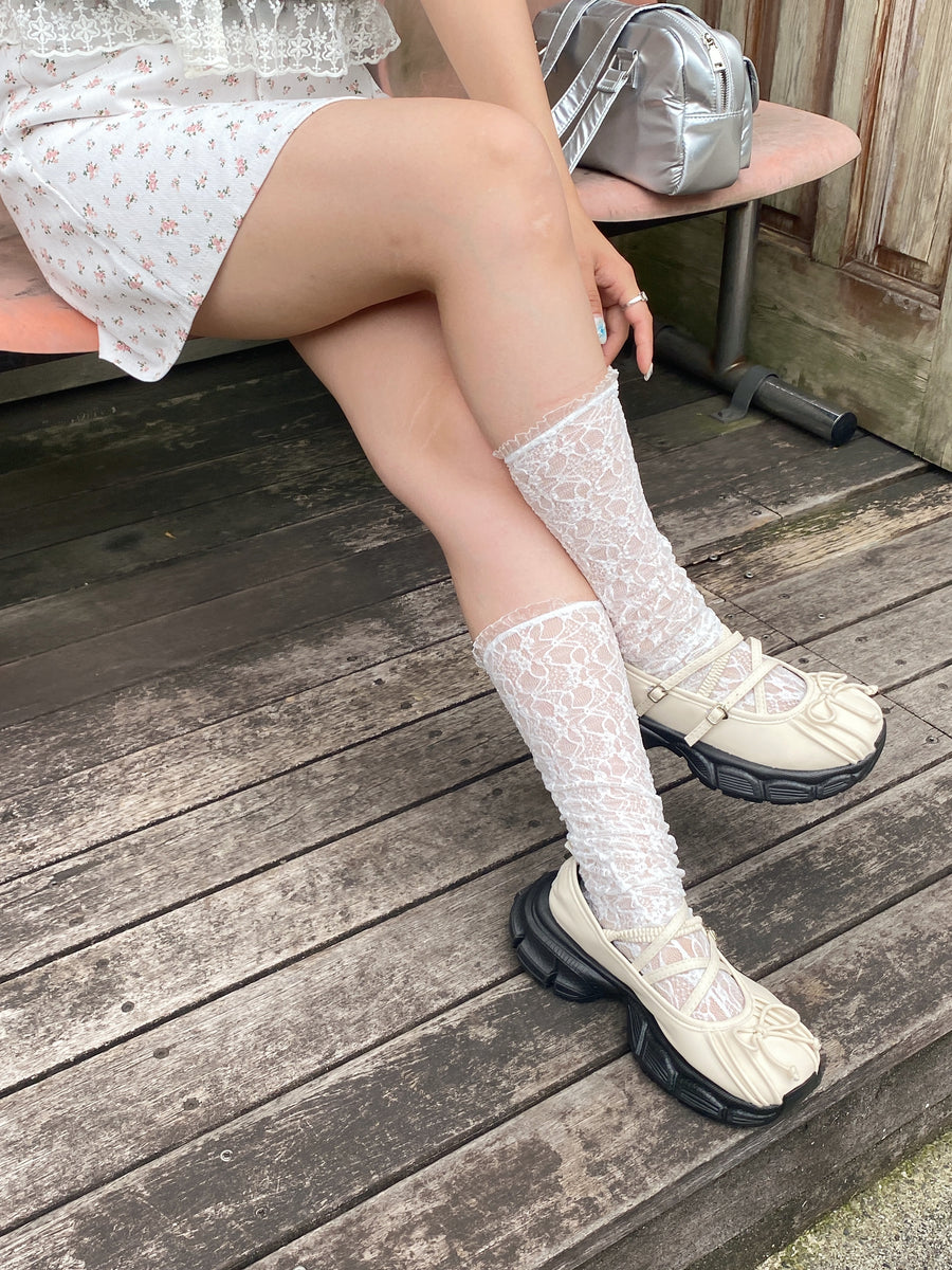 レースソックス | SL4242601 | ホワイト – Outfitter lab