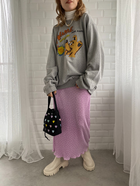 ドットプリーツロングスカート | SL2222789 | ピンク