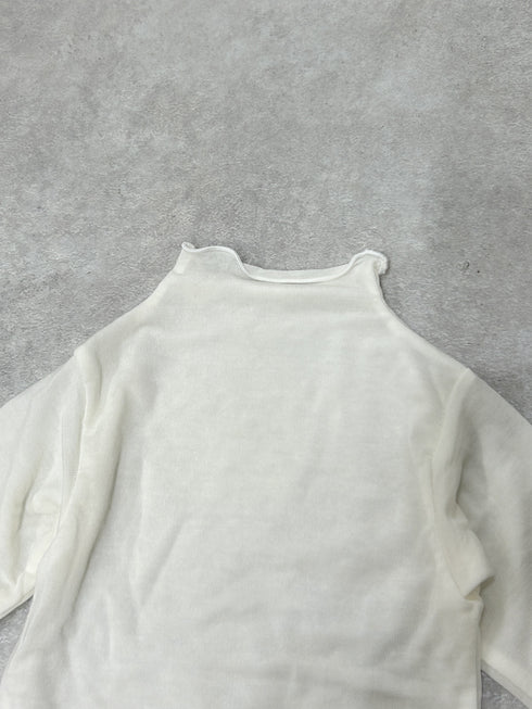 フリルタートルトップス | LB2234008 | アイボリー