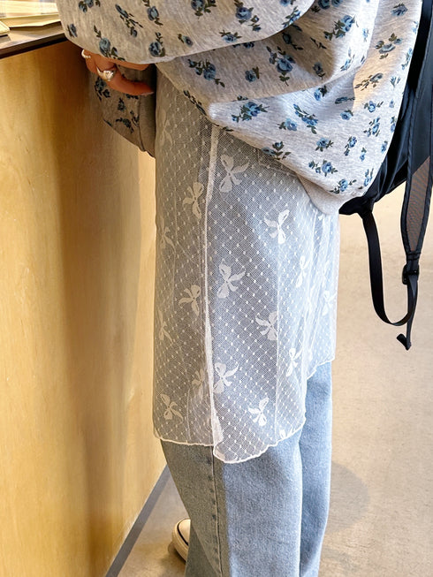 リボンエプロンシアースカート | SL2234644 | ホワイト