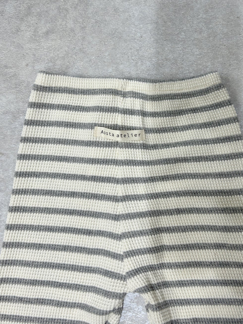 ワッフルボーダーレギンスPT | LB2234011 | グレー