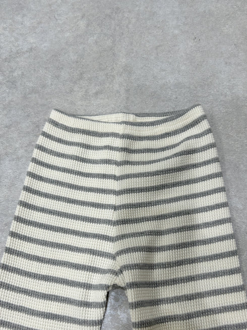 ワッフルボーダーレギンスPT | LB2234011 | グレー