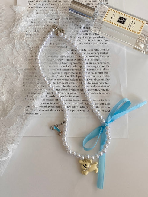 パールアニマルネックレス | SL4244602 | ホワイト