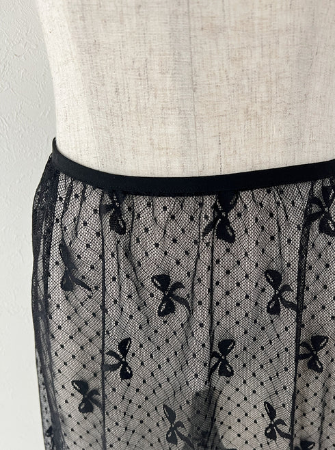 リボンエプロンシアースカート | SL2234644 | ブラック