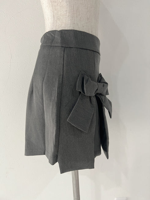 リボンミニスカート | SL2234641 | ブラック