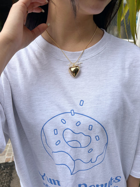 lovely heart charm necklace | SL4241613 | ゴールド