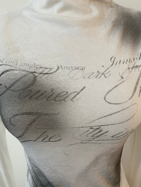 マーブルロゴハイネックトップス | SL2244636 | ホワイト