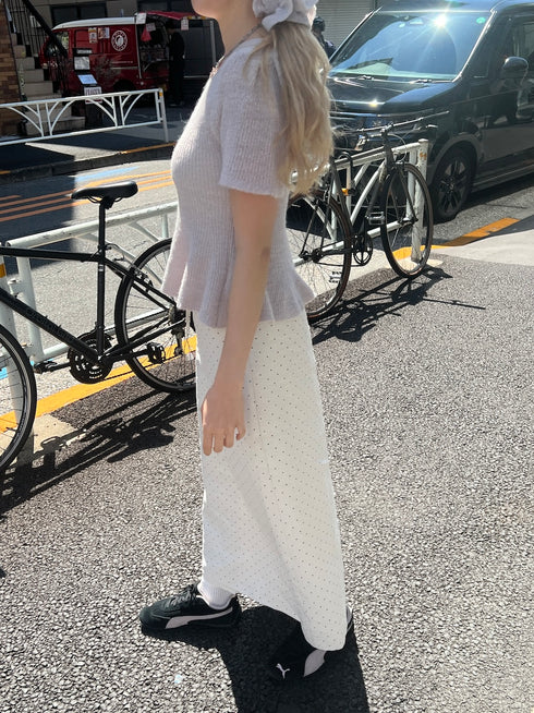 シュシュSETバレリーナニットトップス | SL2252612 | グレー