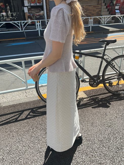 シュシュSETバレリーナニットトップス | SL2252612 | グレー