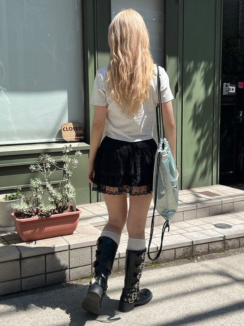 キャットリボンTシャツ | SL2252606 | ライトグレー