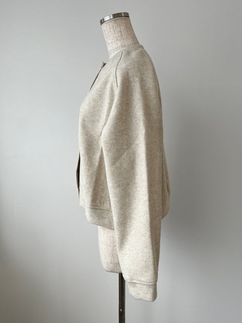 クルーネックライトブルゾン | IN2244709 | ブラック