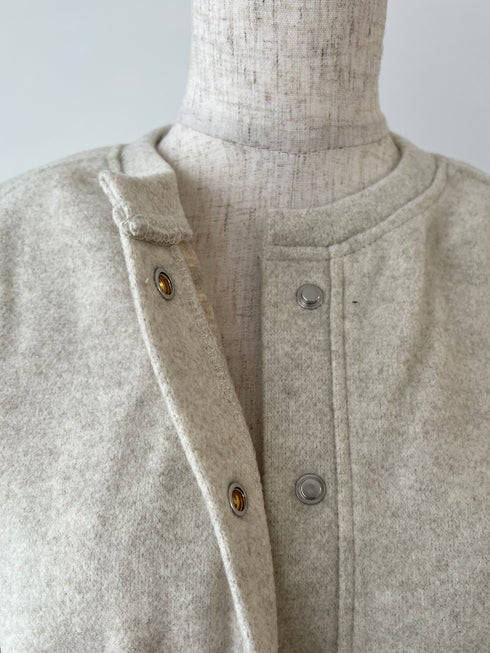 クルーネックライトブルゾン | IN2244709 | ブラック