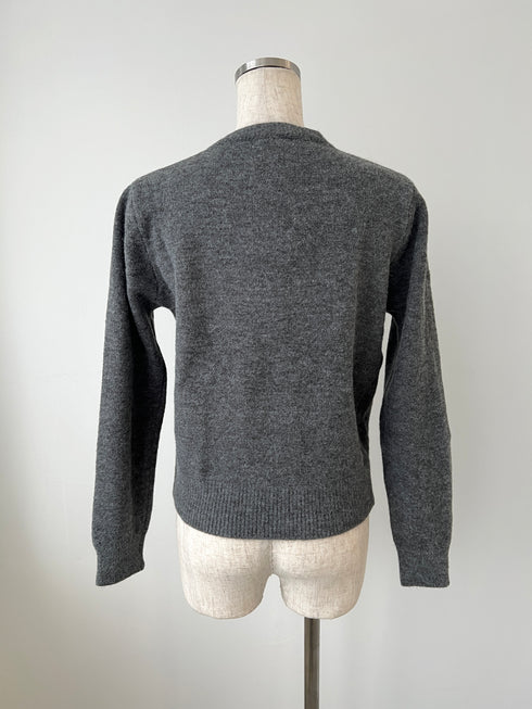 ゴールドボタンカーディガン | IN2244710 | ブラック