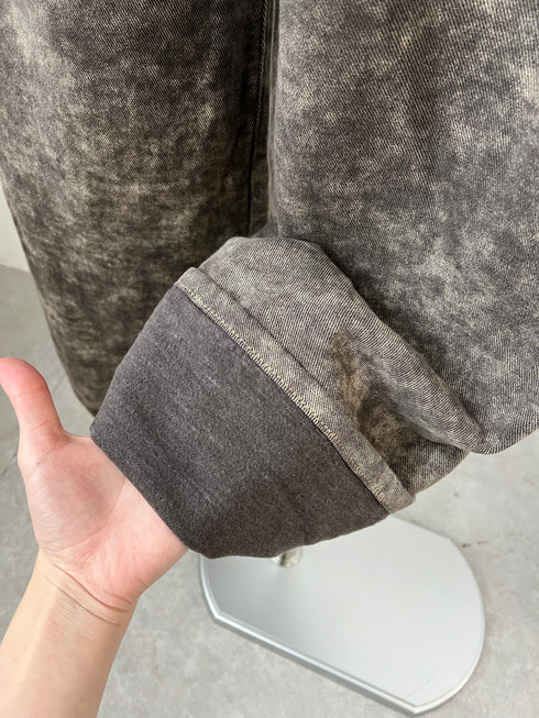 ベルト付きハイウエストビンテージデニム | SL2244605 | ブラウン