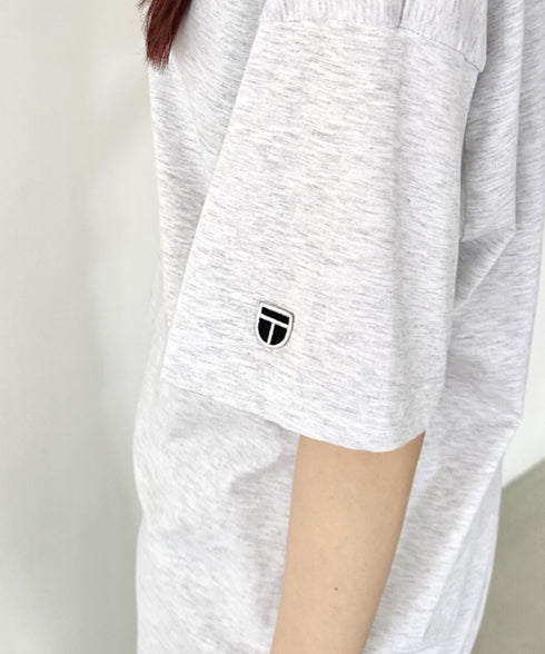 NEWTRAL(ニュートラル)/205 5.6oz スタンダードエンブレムT/サイズ展開多数 コットン 無地 半袖 Tシャツ | NT2009005 | アッシュグレー