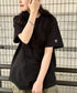 NEWTRAL(ニュートラル)/207 9.8oz スーパーヘビーエンブレムT/サイズ展開多数 コットン 無地 半袖 Tシャツ | NT2009007 | ブラック