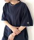 NEWTRAL(ニュートラル)/207 9.8oz スーパーヘビーエンブレムT/サイズ展開多数 コットン 無地 半袖 Tシャツ | NT2009007 | ネイビー