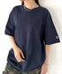 NEWTRAL(ニュートラル)/207 9.8oz スーパーヘビーエンブレムT/サイズ展開多数 コットン 無地 半袖 Tシャツ | NT2009007 | ネイビー