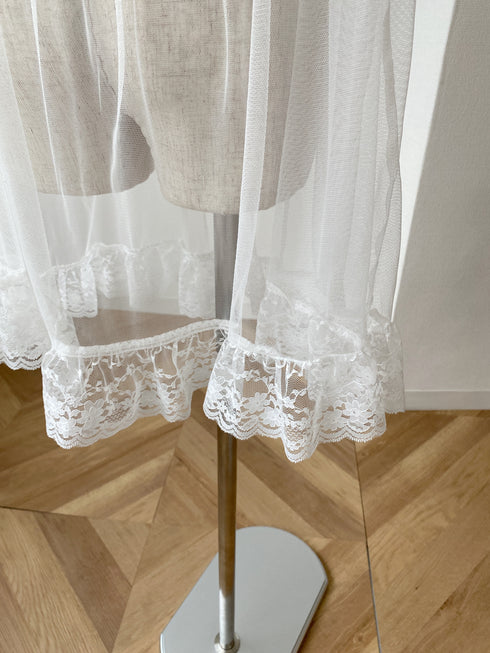 シースルーレイヤードミニワンピース | SL2241615 | アイボリー