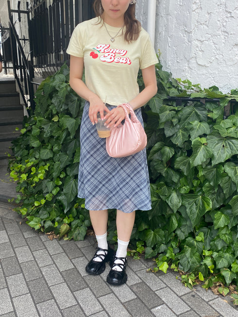 チェリークロップドTシャツ | SL2242678 | イエロー