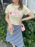 チェリークロップドTシャツ | SL2242678 | イエロー