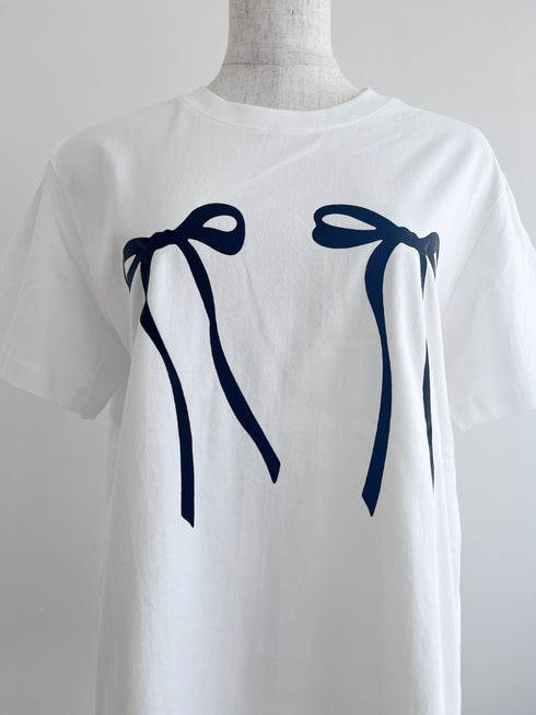 リボンTシャツ | AN2241202 | ブラック