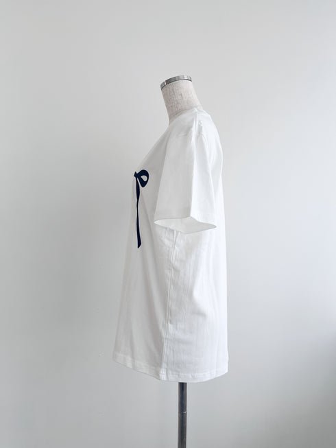 リボンTシャツ | AN2241202 | ブラック