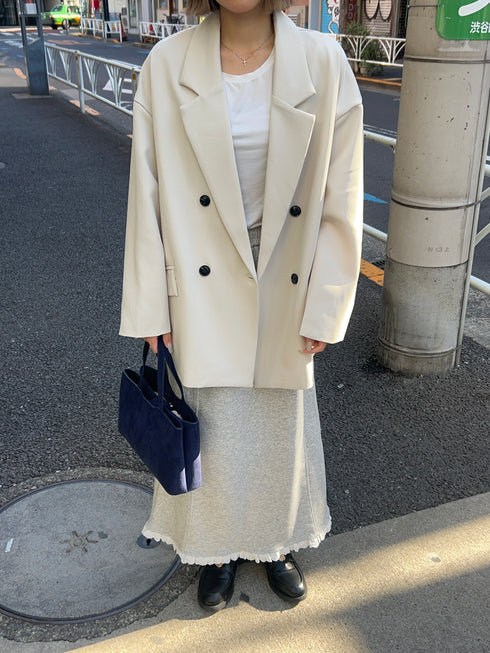 レースヘムスウェットスカート | SL2251642 | グレー