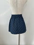 リボンデニムミニスカート | RN2251006 | ダークブルー