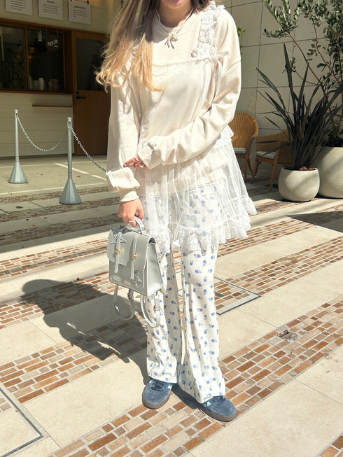 シースルーレイヤードミニワンピース | SL2241615 | アイボリー