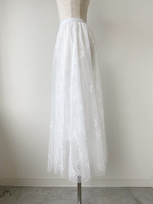 リボンレーススカート | SL2241610 | ブラック