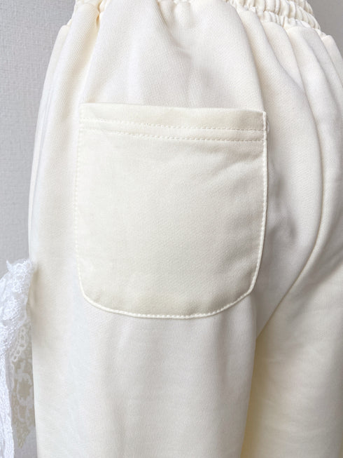 サイドレースリボンスウェットパンツ | SL2241612 | イエロー