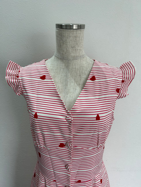 ハートワンピース | SL2234650 | レッド