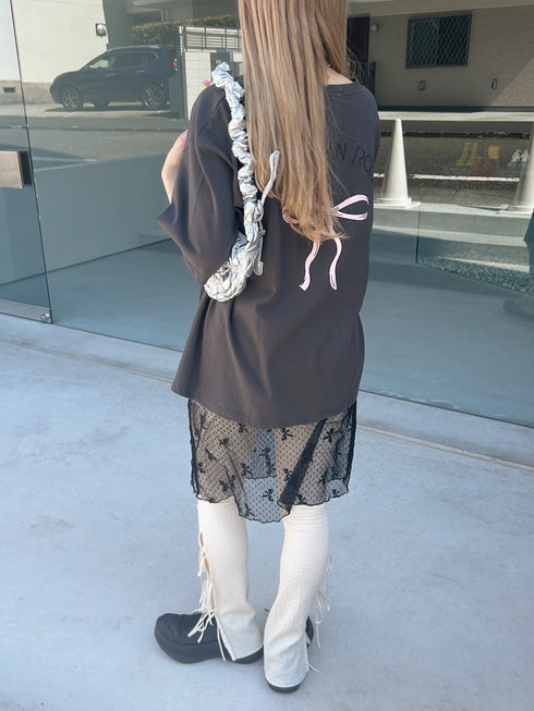 リボンエプロンシアースカート | SL2234644 | ブラック