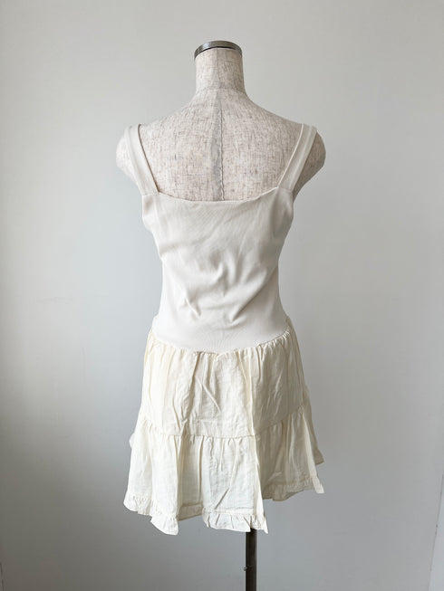 切り替えフレアミディワンピース | SL2251664 | アイボリー