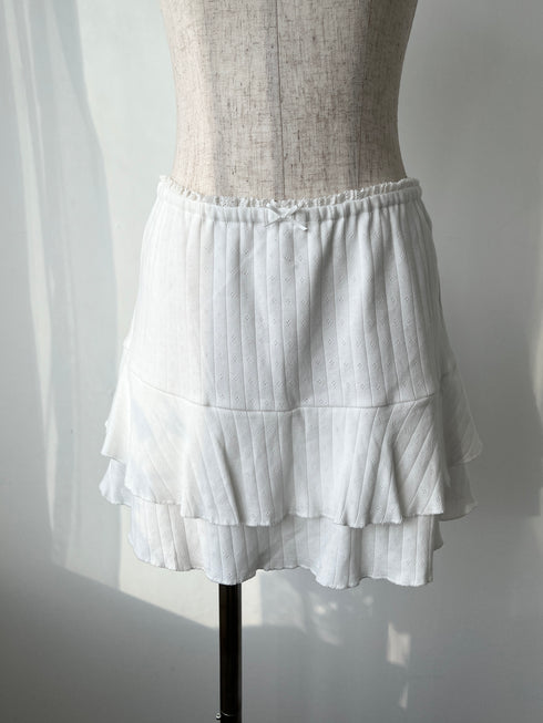 針抜きメロウティアードスカート | SL2251662 | ホワイト