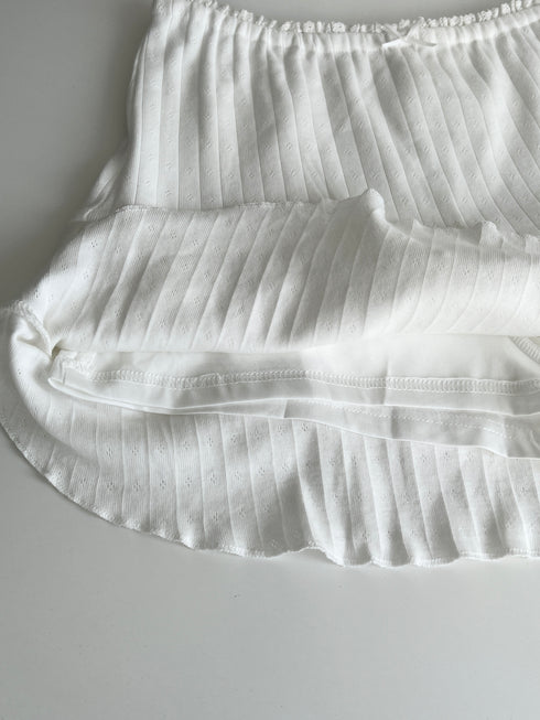 針抜きメロウティアードスカート | SL2251662 | ホワイト