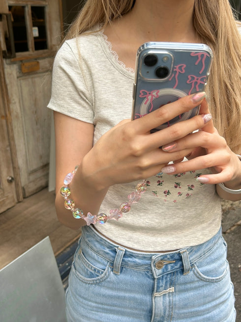 kira kira star strap | SL1242606 | ピンク