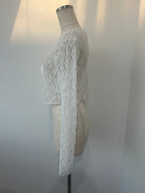 レースリボンカーディガン | SL2243608 | ホワイト