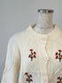 フラワー刺繍カーディガン | LI2244107 | アイボリー