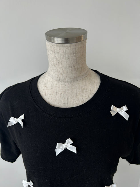 リボンクロップドTシャツ | SL2241603 | ホワイト