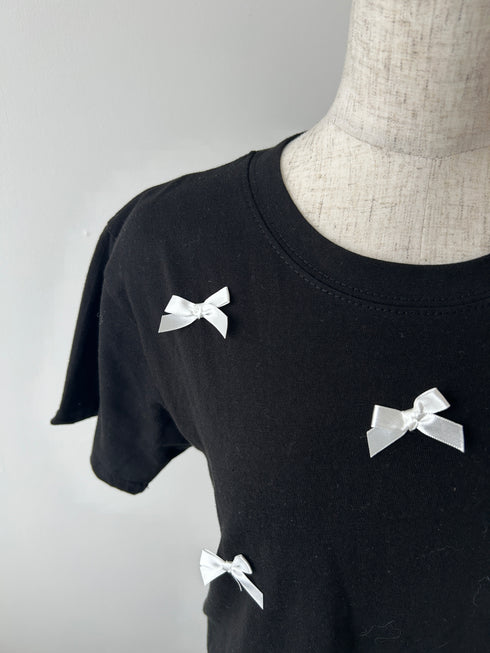 リボンクロップドTシャツ | SL2241603 | ホワイト